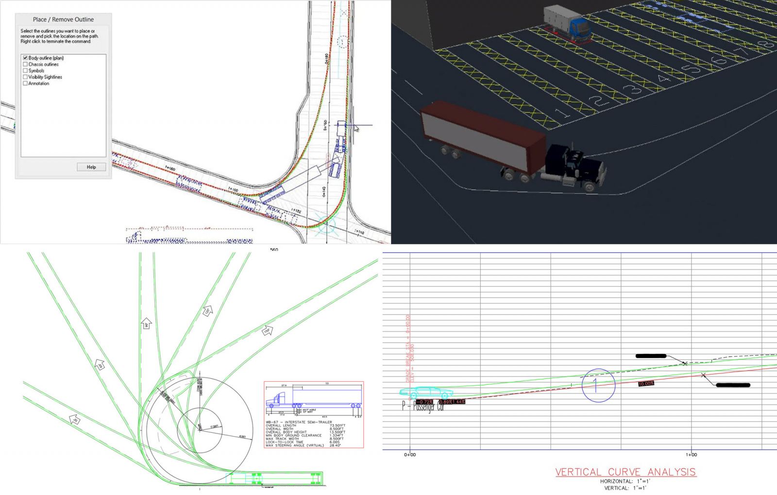 Outsourcing Swept Path Analysis Services